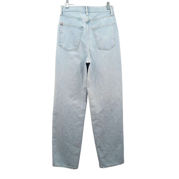 BDG Urban Outfitters High Rise Baggy Jeans Light Wash Distressed Ripped Size 29 - Picture 2 of 14